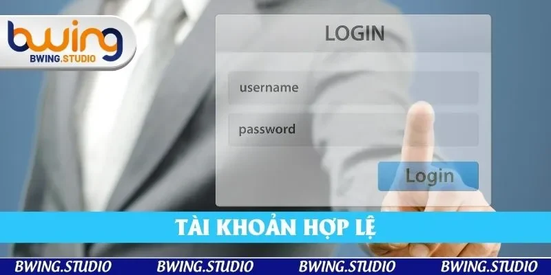 Điều kiện quan trọng là bạn phải có một tài khoản hợp lệ